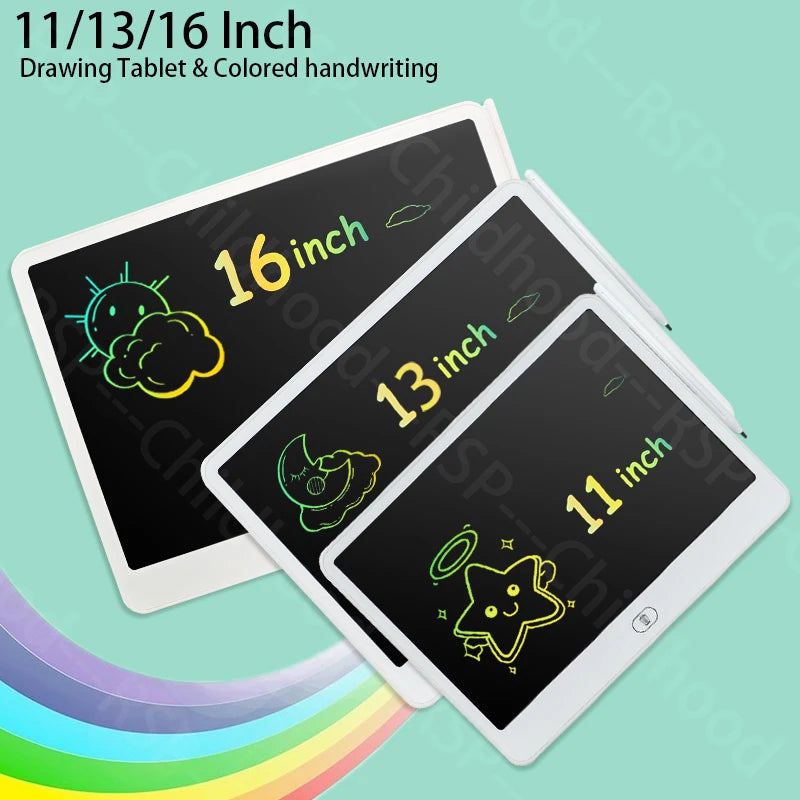 16/13/11 Inch LCD Writing Board Drawing tablet Kids Toys