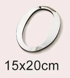 20cm Big Size 3D English Letters Acrylic Mirror