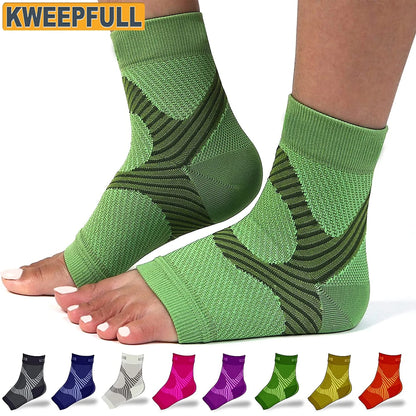 1Pair Ankle Support Sleeve Compression Socks