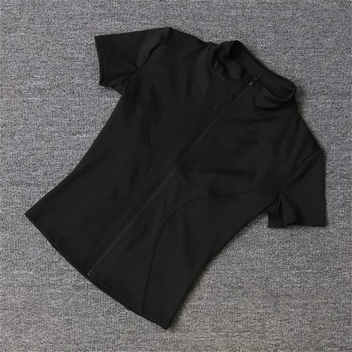Slim Sports Coat Short Sleeve Tops