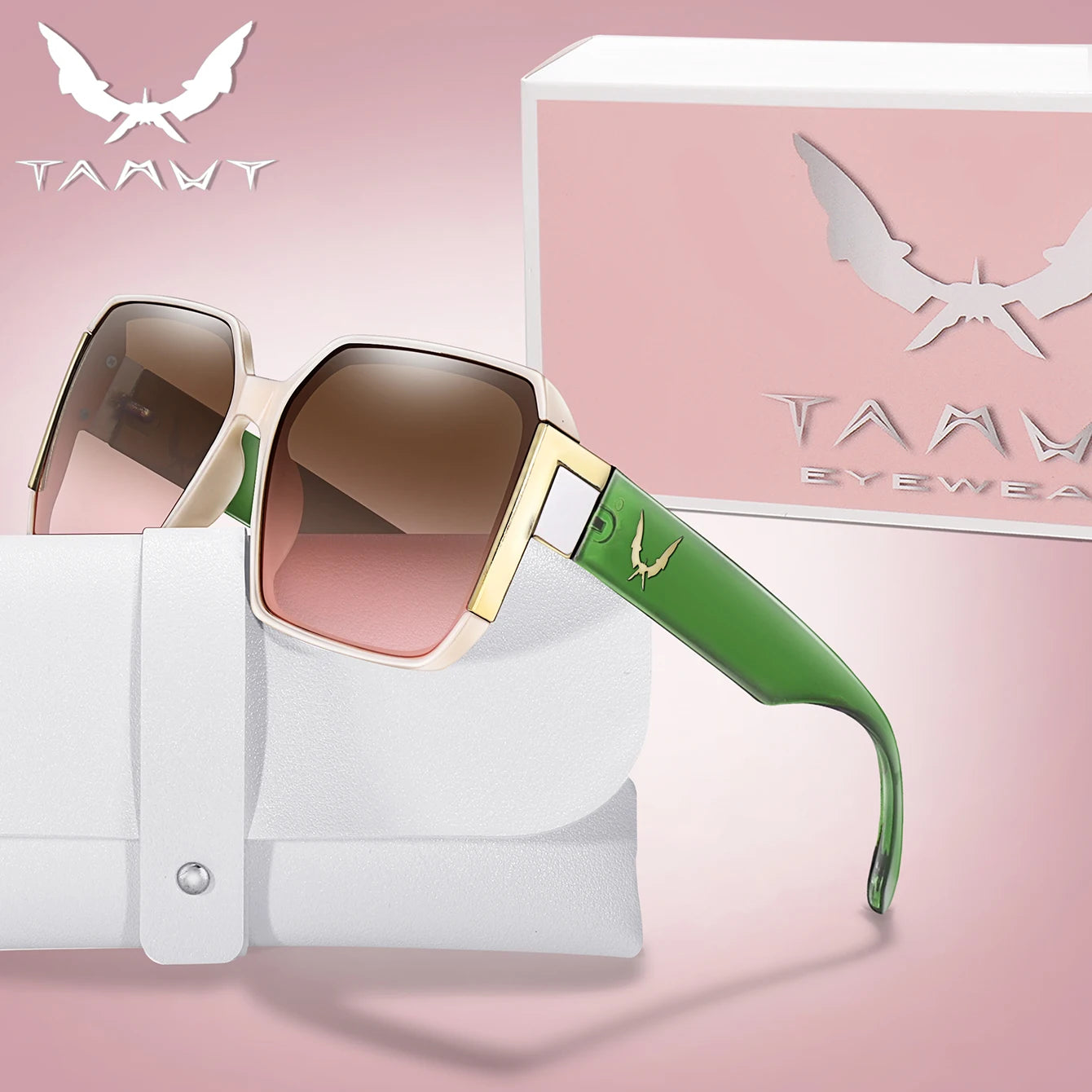 Square Shades with UV Protection Sunglasses