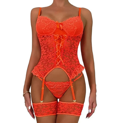 Lingerie intimates sexy bodysuits Set