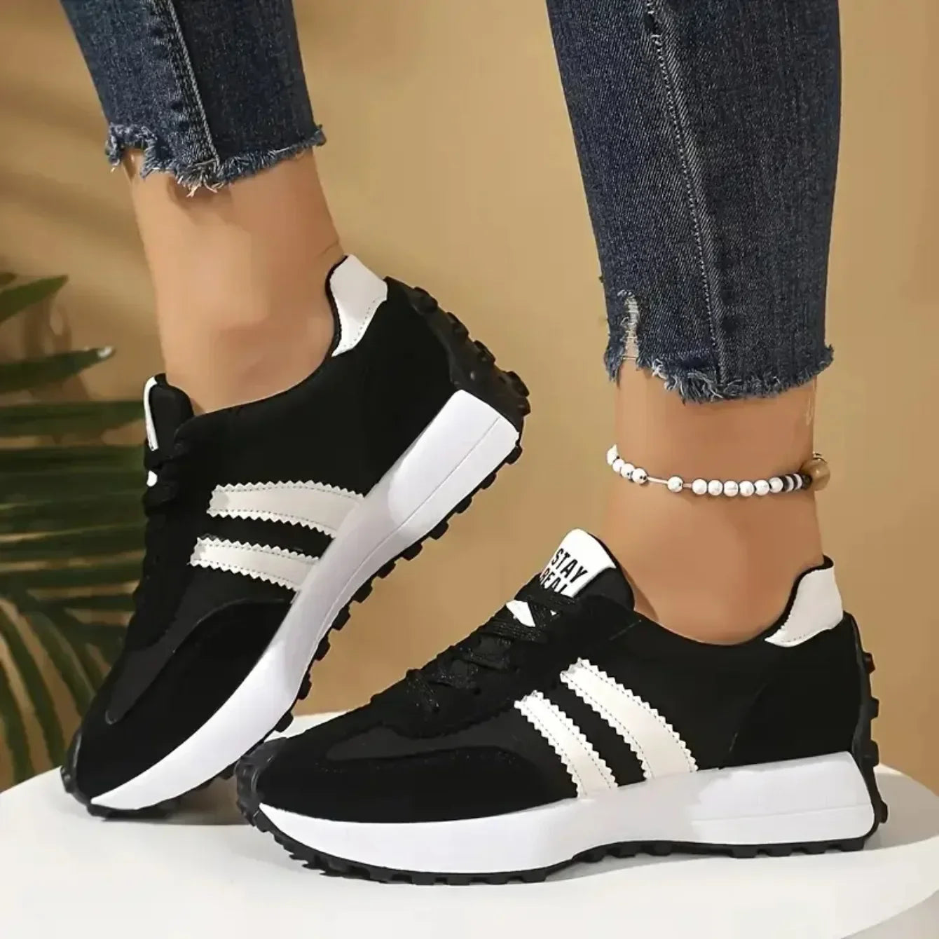 Sport Thick Bottom Casual Sneakers L