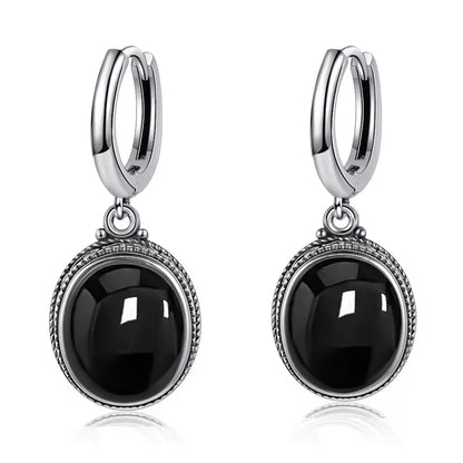 925 Sterling Silver Natural Labradorite Earrings