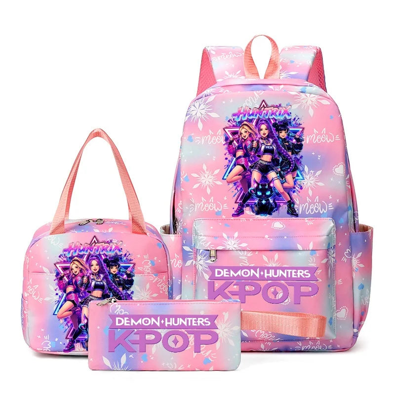 KPop Demon Hunters Backpack Simple Large Capacity