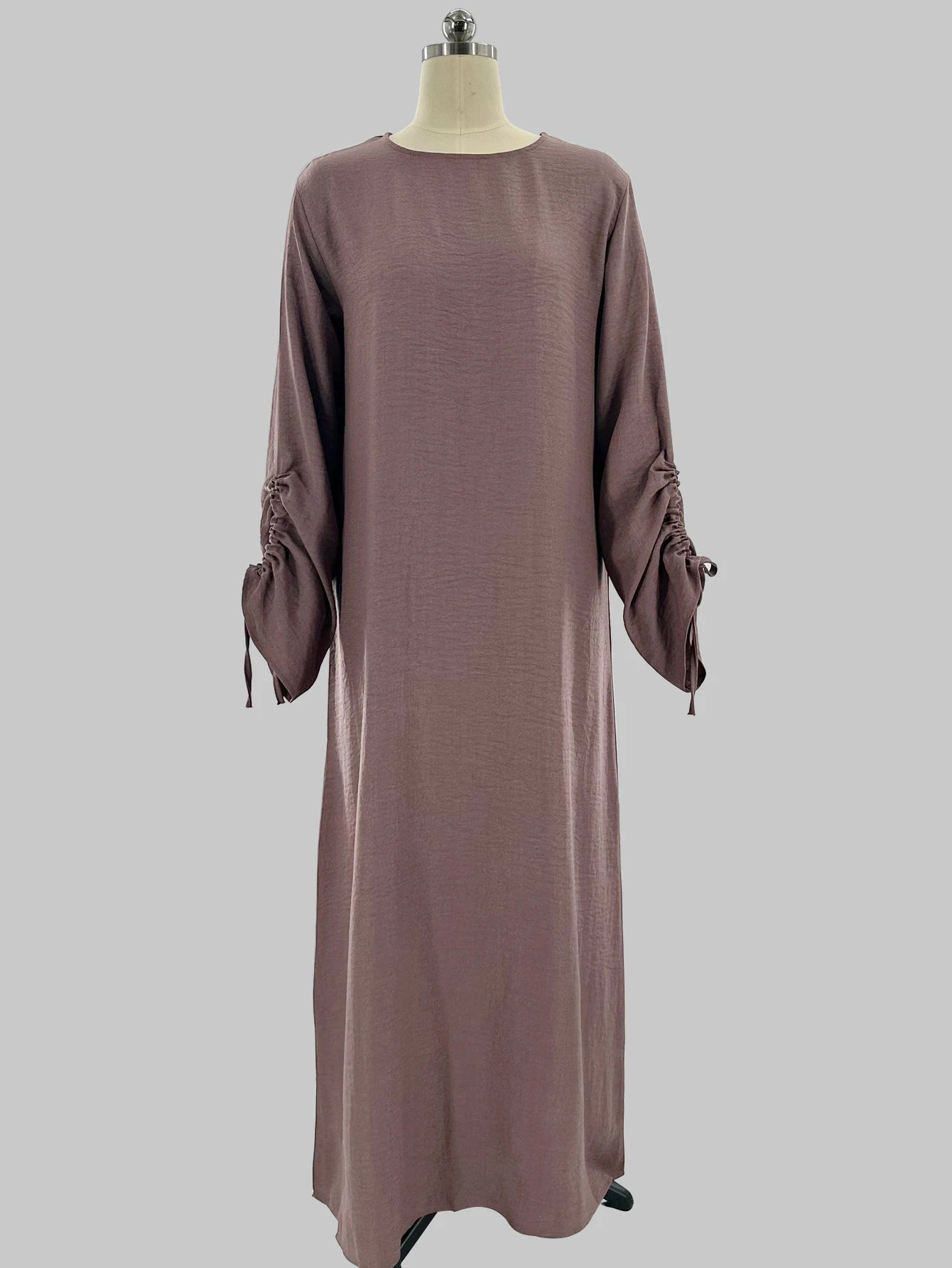 عباية إسلامية بأكمام برباط طويل
