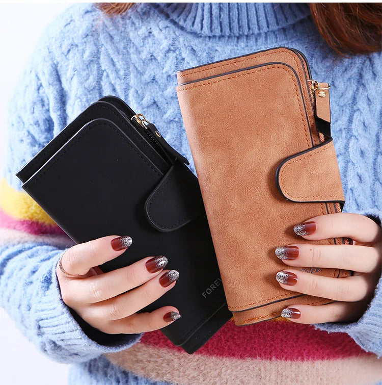 New buckle Korean wallet