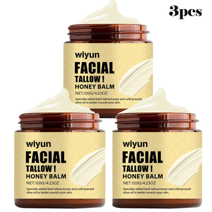 Crema facial hidratante de bálsamo de miel y loción corporal