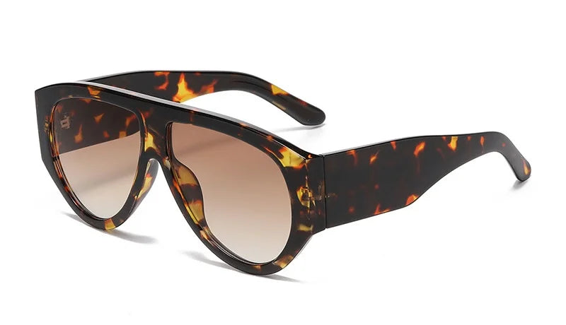 Oversized Pilot Luxury Big Frame Sunglasses