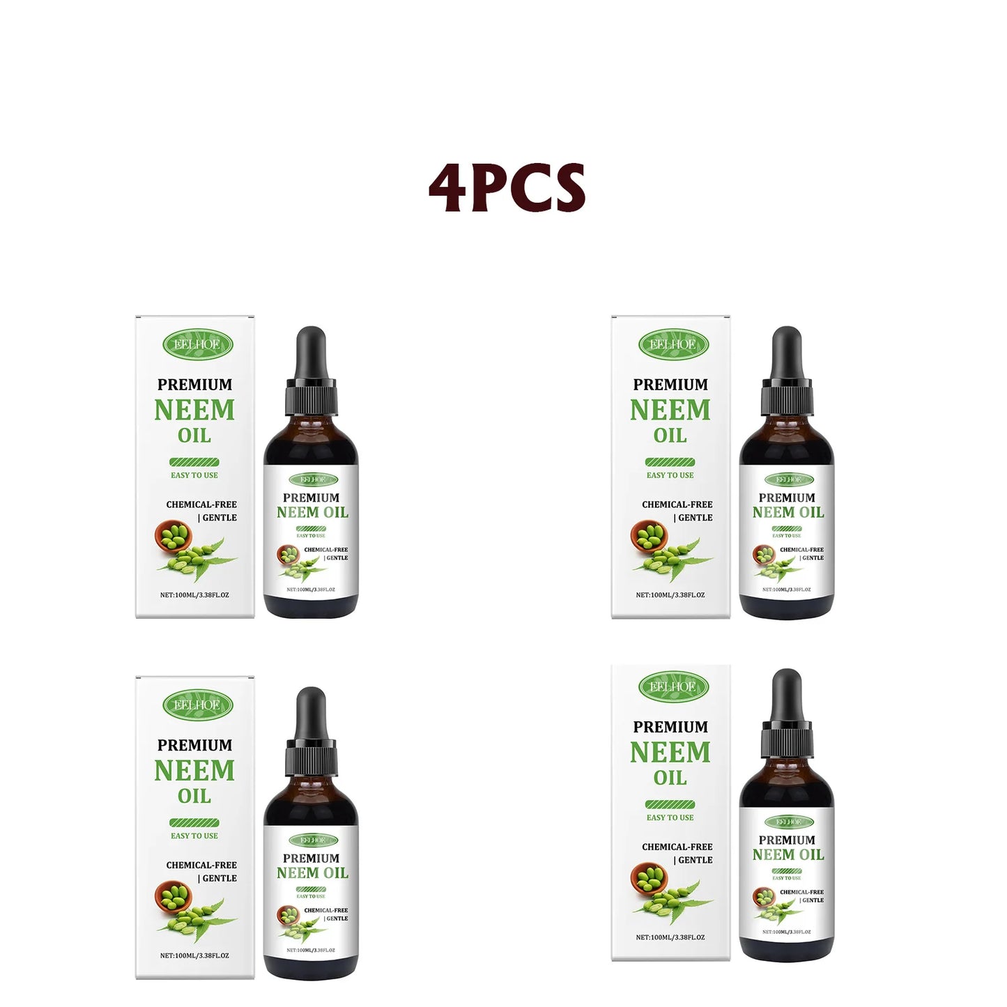 Neem Oil Care Essential Oil Nourishes Scalp Skincare
