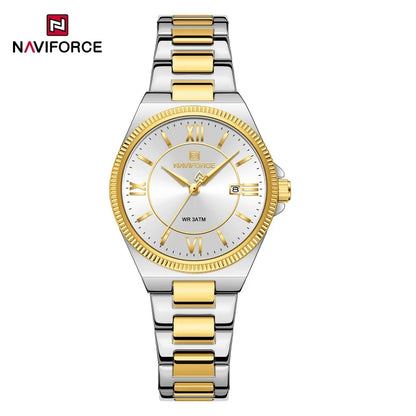 Vintage Display Stainless Steel 3ATM Waterproof Elegant Quartz Watch
