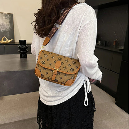 Classic Texture Crossbody Bag