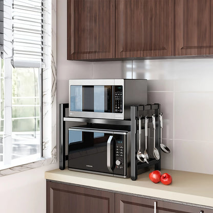 Expandable Microwave Shelf Microwave Holder