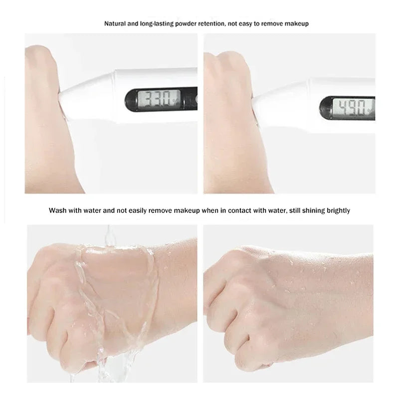 BB Cream Butterfly Powder Puff Moisturizing Foundation