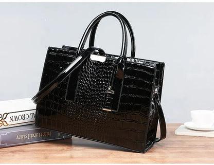 DANA Crocodile Tote Bags A