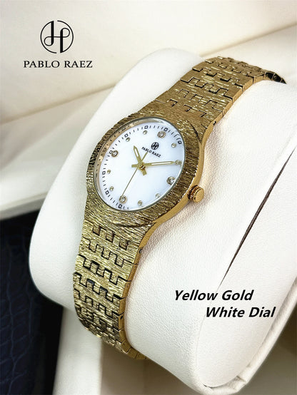 Gold Bracelet Light Luxury Waterproof Quartz Chain Watches
