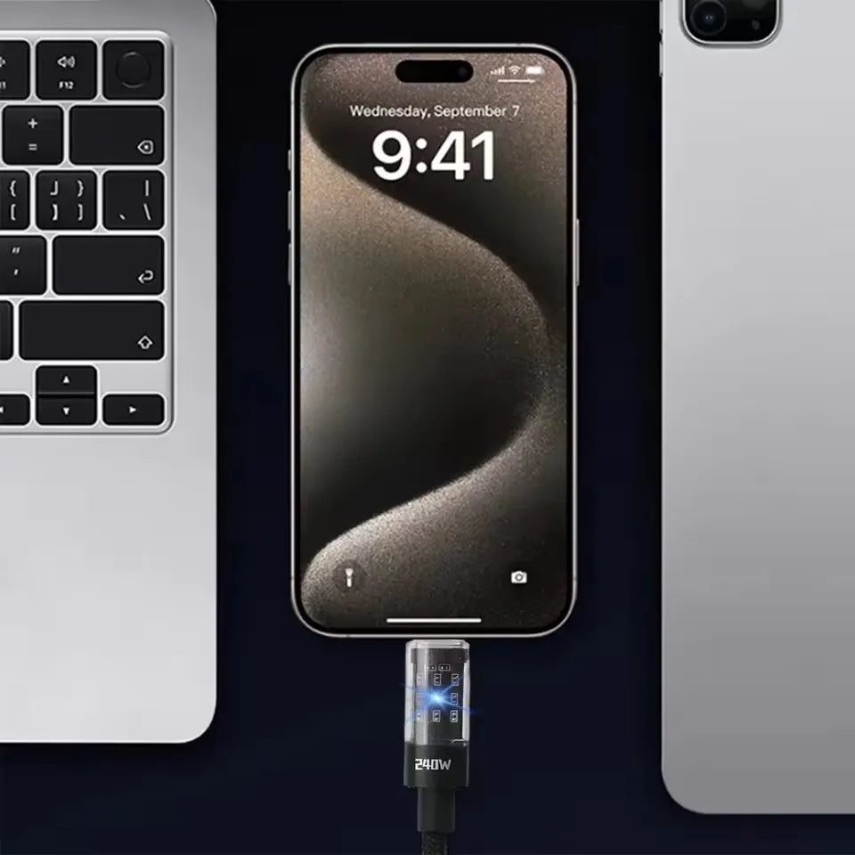 Nylon Cable USB Type C Super Fast Charging Cable