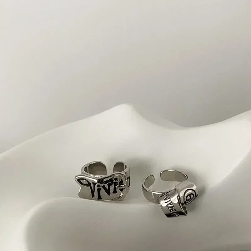 DANA Open Korean Letter Ring