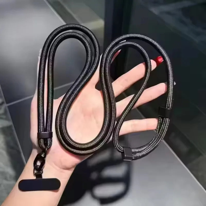 Universal Adjustable Mobile Phone Self-Locking Anti-Loss Lanyard Short Wrist Strap Durable Cell Phone Strap