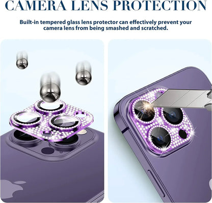 Diamond Camera Lens Protector Metal Lens Protection For IPhone