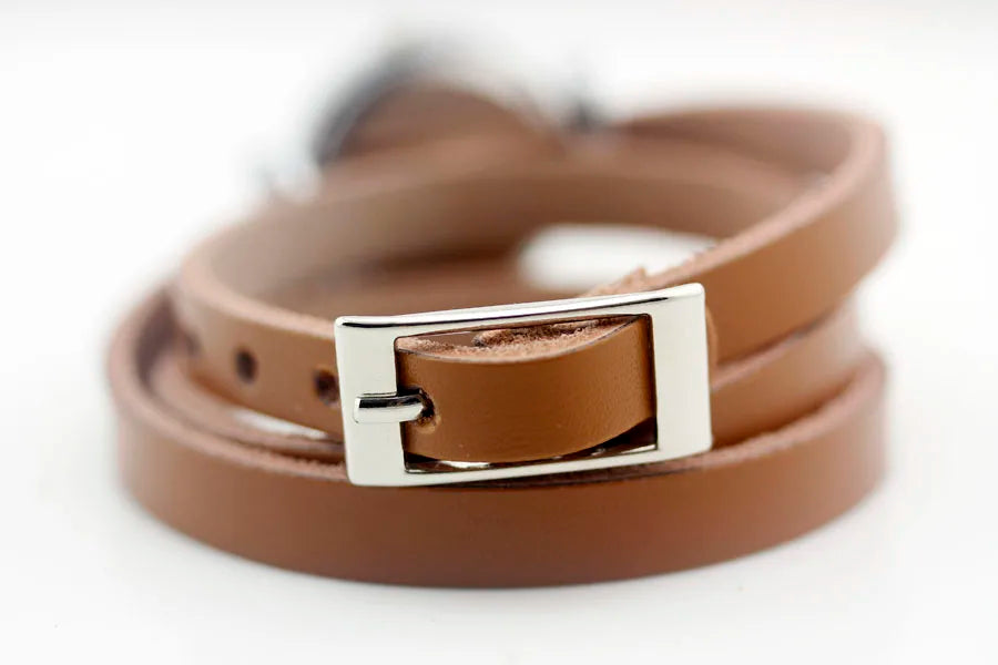 Long Leather ROMA Vintage Watch