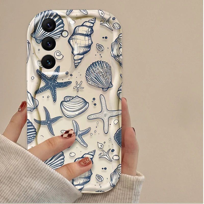 Samsung Galaxy Colorful Marine Organism Cover