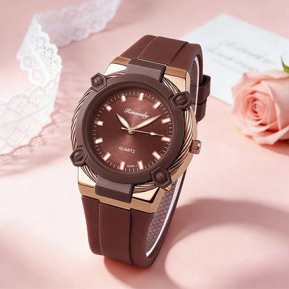Temperament Casual Silicone Quartz Watches