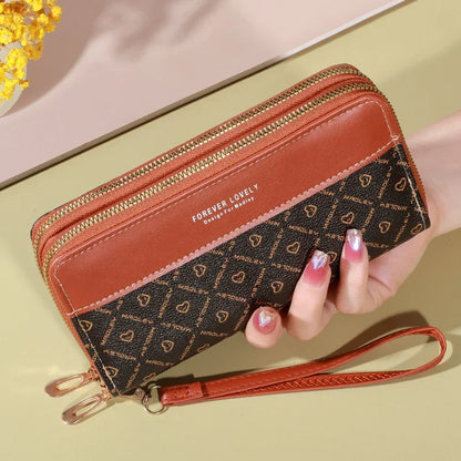 Classic Large Capacity Clutch Card Holder Wallet