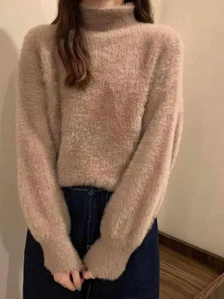 Mink Wool Hot Fleecing Sweater