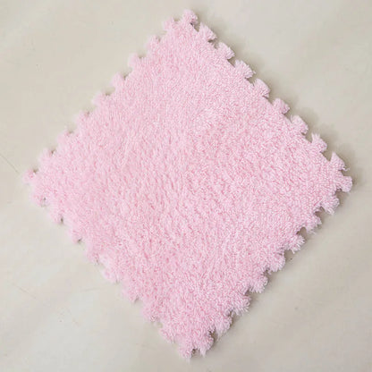 Soft Plush Warm Carpet Baby Play EVA Foam Floor Game Mat