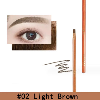 Eyebrow Pen Hard Microblading Brow Definer Enhancers Pencil Waterproof