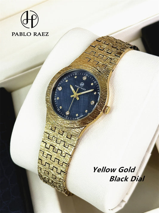 Gold Bracelet Light Luxury Waterproof Quartz Chain Watches
