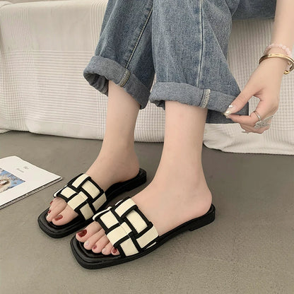 Flip-flops Open-toe Chunky Slippers