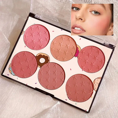 Blush palette matte natural long-lasting makeup set