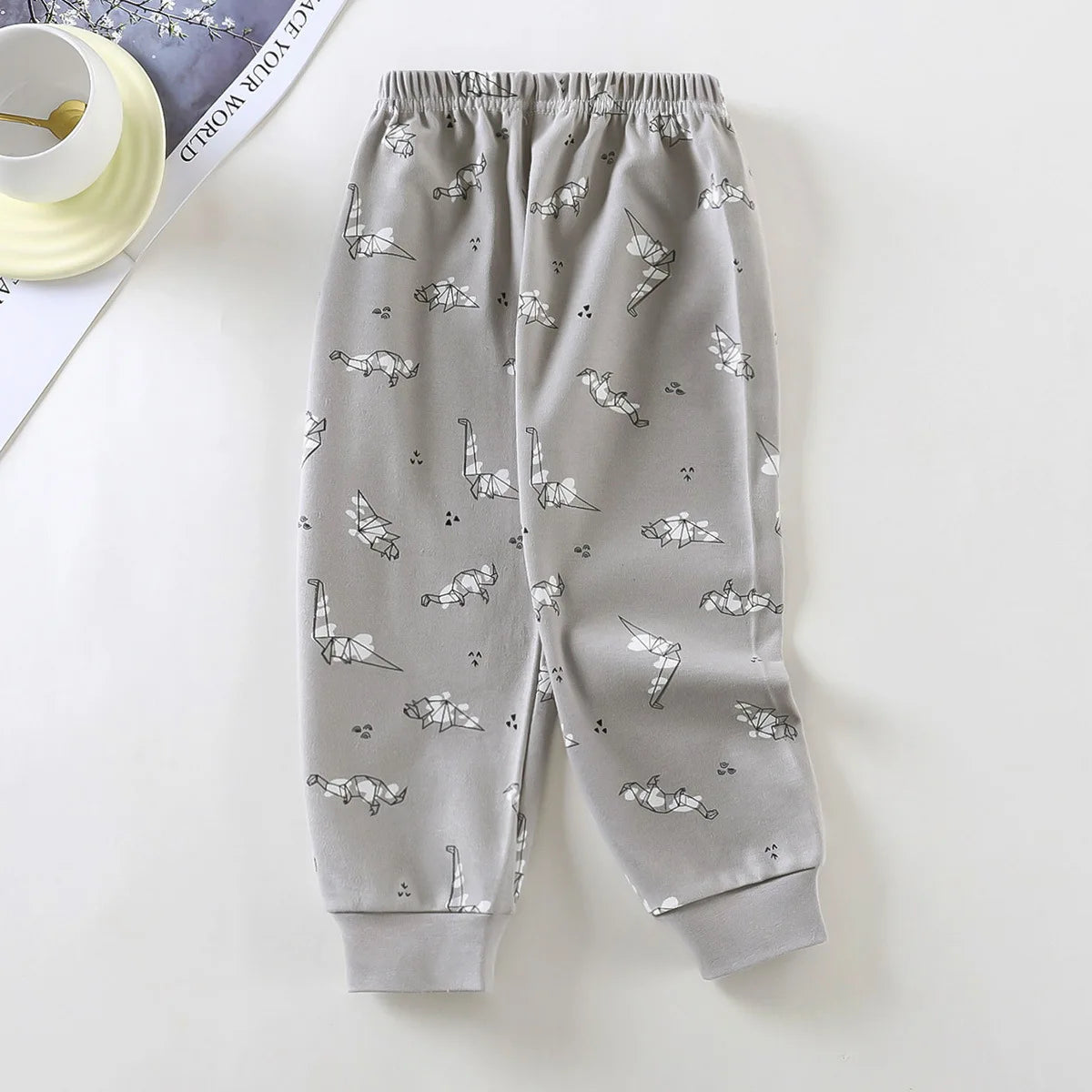 Cotton Sleepwear Spring Autumn Winter Cartoon Bottoms Pajamas