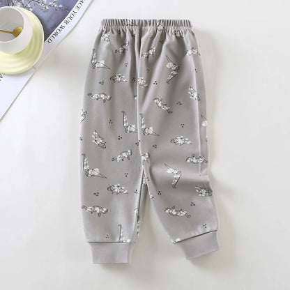 Cotton Sleepwear Spring Autumn Winter Cartoon Bottoms Pajamas