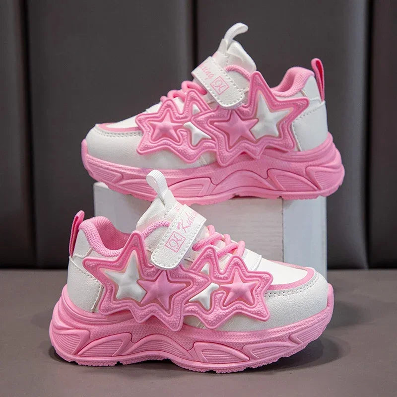 Casual Sports Running PU + Rubber Sneakers