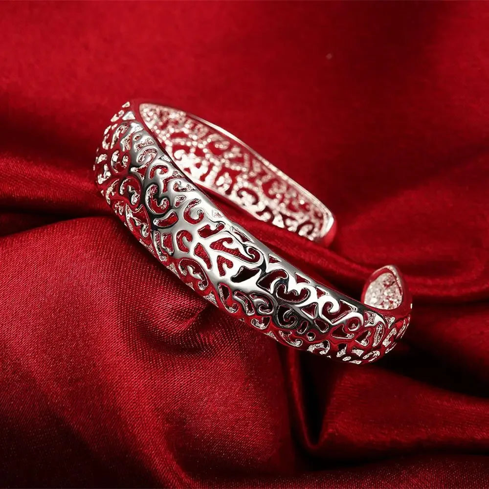 DANA 925 Sterling Silver Bangles Bracelet