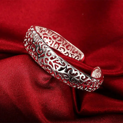 DANA 925 Sterling Silver Bangles Bracelet