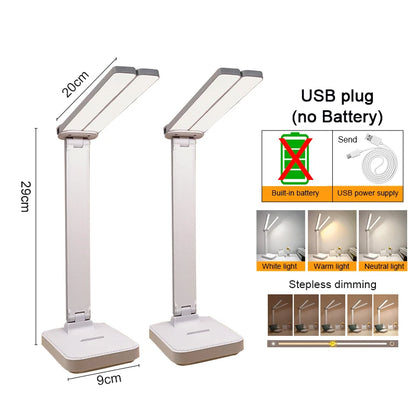 USB Desk Lamp Touch Night Light