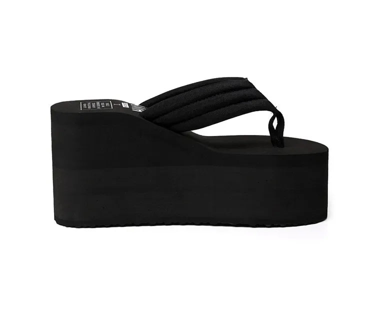 Flip Flops Thick Bottom Wedges Slippers