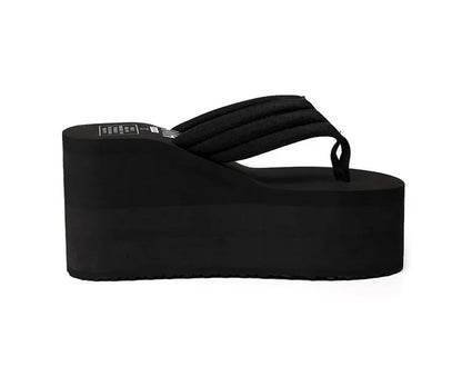 Flip Flops Thick Bottom Wedges Slippers