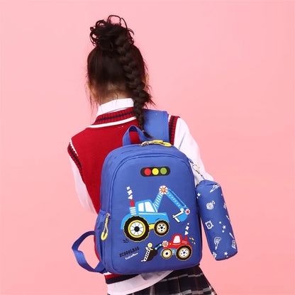Boys Girls Cute Cartoon Toddler Rucksack Kindergarten Schoolbag
