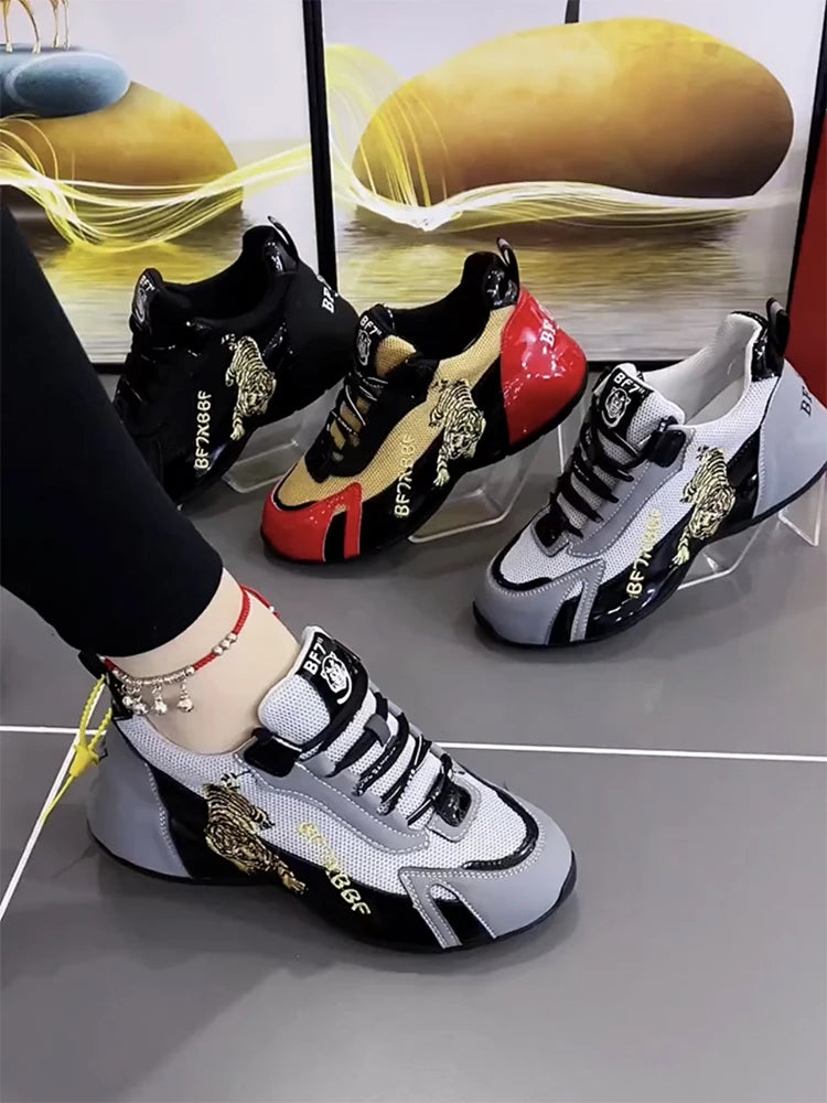 Auspicious Tiger Breathable Sneakers