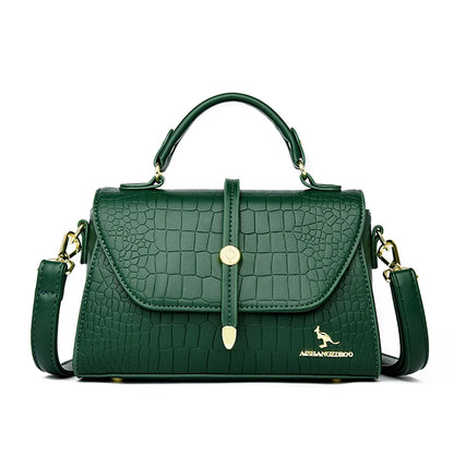 Crocodile Leather Crossbody Shoulder Messenger Sac Luxury Handbags