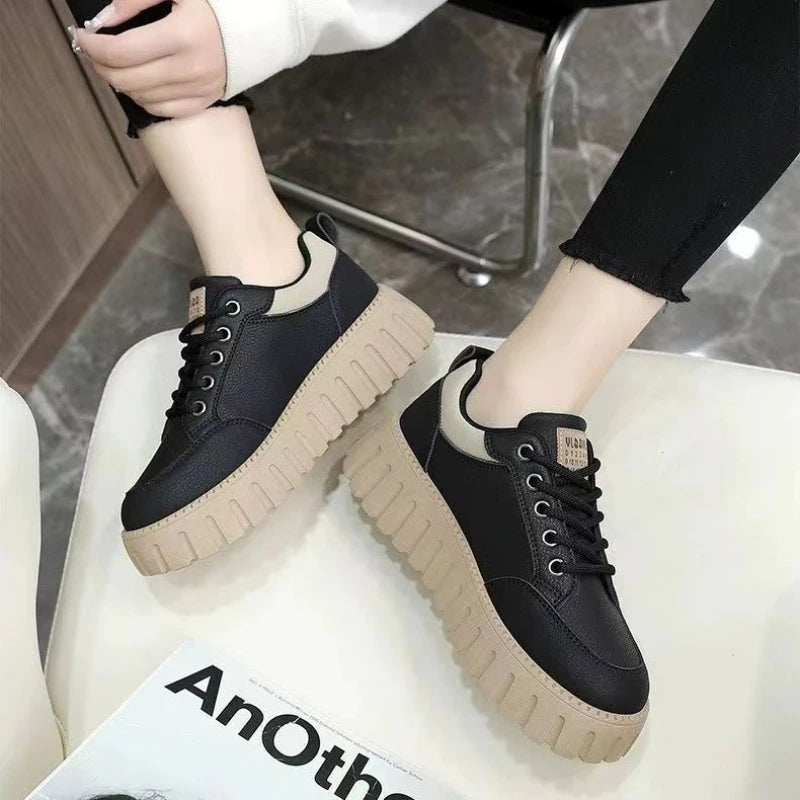 Little Casual Versatile Thick Sole Elevated Shoes