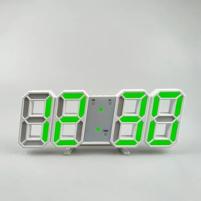 Digital Desktop Clock Wall mounted Decorative Electronic