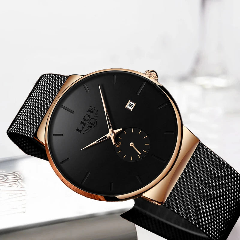 Ultra Thin Casual Quartz Watch