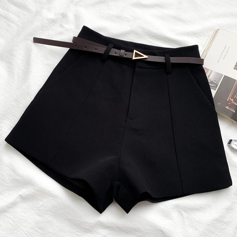 Casual High Waist Short Chic Office Shorts