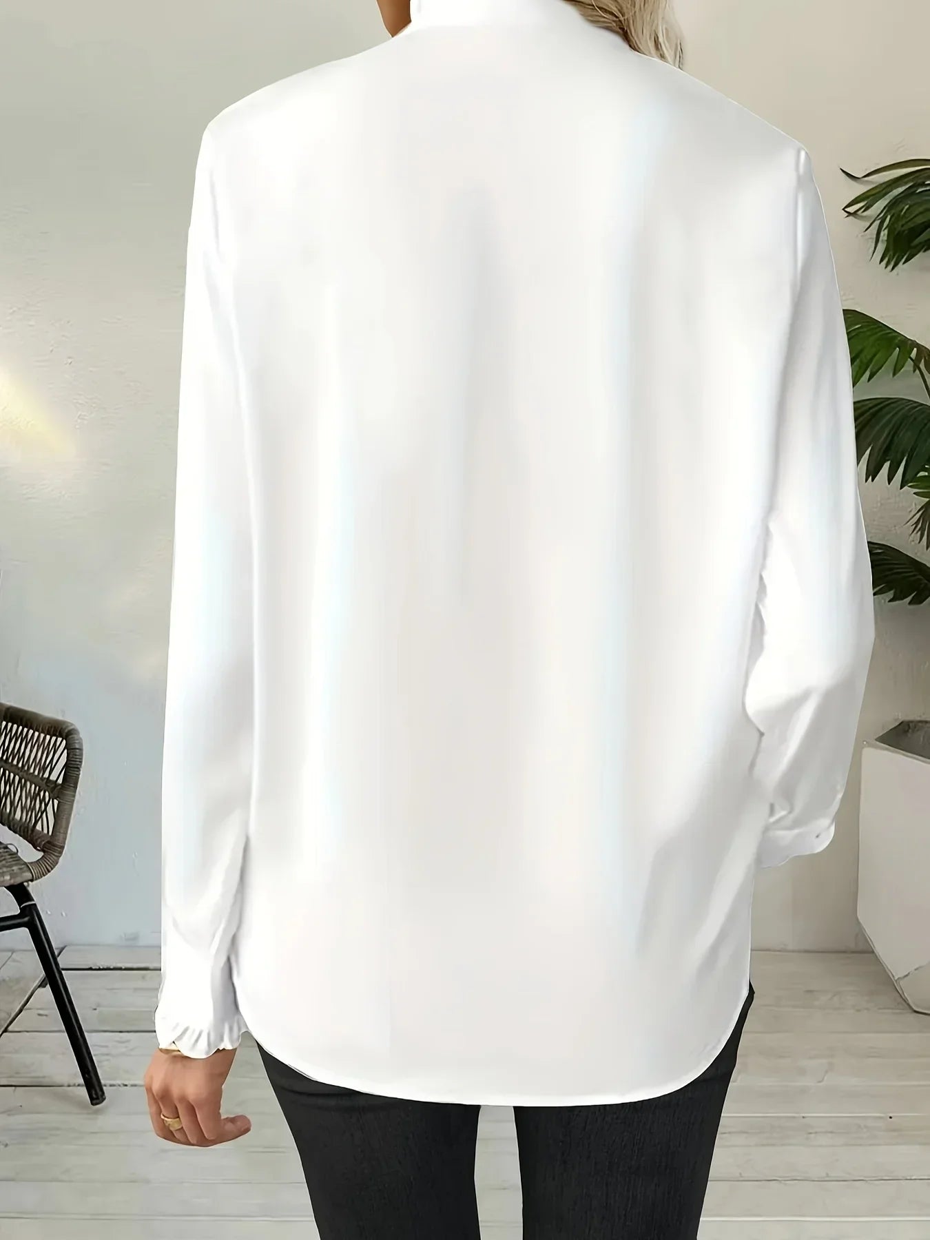 Temperament Loose Casual Elegant long Sleeve Blouse